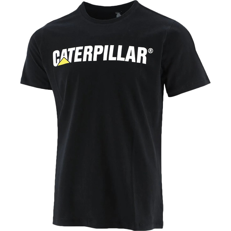 Camiseta Caterpillar Original Fit Masculina P Negro - Confort