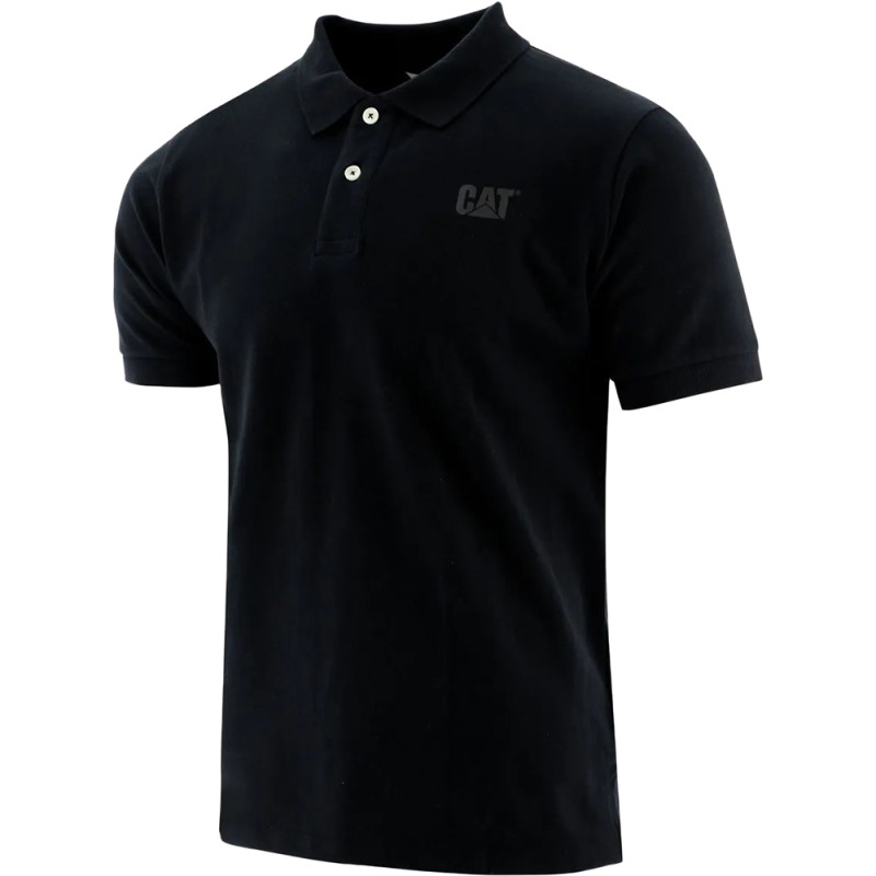 Camiseta Caterpillar Polo Masculino 4010329-10121 S - Preto