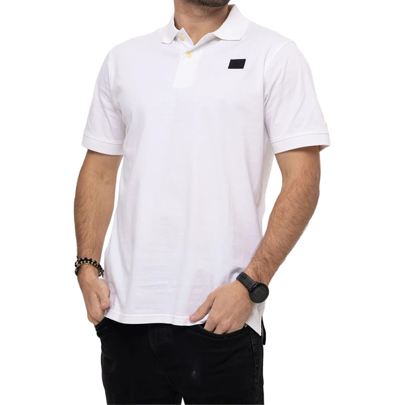 Camiseta Caterpillar Polo Masculino 4010330-10110 S - Branco