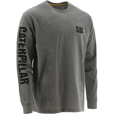Camiseta Caterpillar Hombre Trademark Banner S Gris - 1510034-004