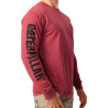 Camiseta Caterpillar Masculino Trademark Banner XL Bordó - 1510034-12123