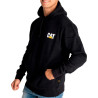 Moletom Caterpillar Masculino Trademark Banner Hooded S Preto - 1910709-016