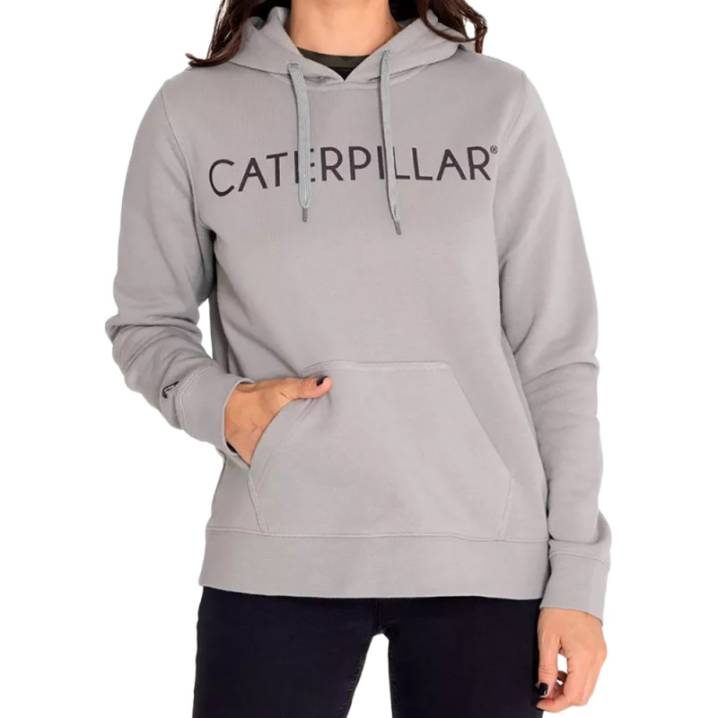 Moletom Foundation Logo Caterpillar Feminino M Cinza
