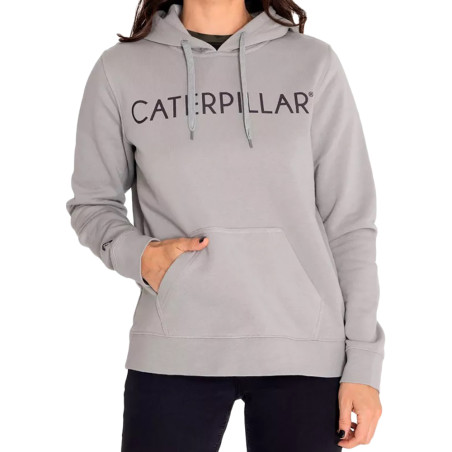 Moletom Caterpillar Feminino Foundation Logo S Cinza - 4050007-13423