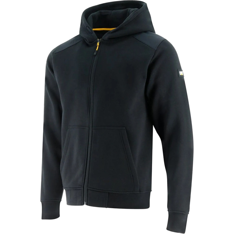 Moletom Caterpillar Masculino Essential Full Zip S Preto - 1910158-10158