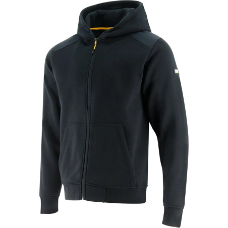 Moletom Caterpillar Masculino Essential Full Zip S Preto - 1910158-10158