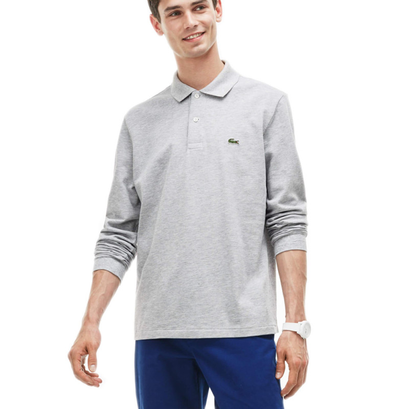Camiseta Lacoste Polo Masculino L1313-CCA 07  Cinza
