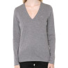 Camiseta Lacoste Feminina TF3821-SVY 44  Cinza