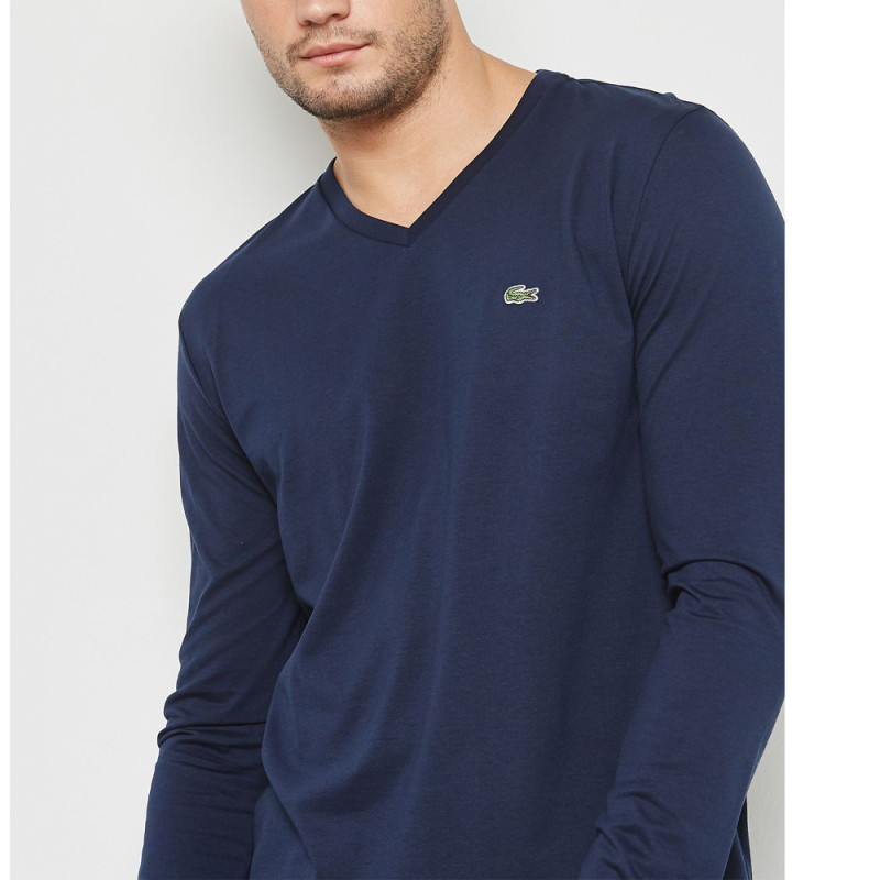 Camiseta Lacoste Hombre TH6711-166 06 - Azul Marinho