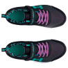 Tênis UNDER ARMOUR Infantil Feminino Assert 10 AC Printed 32.5 Preto/Roxo - 3027407-001