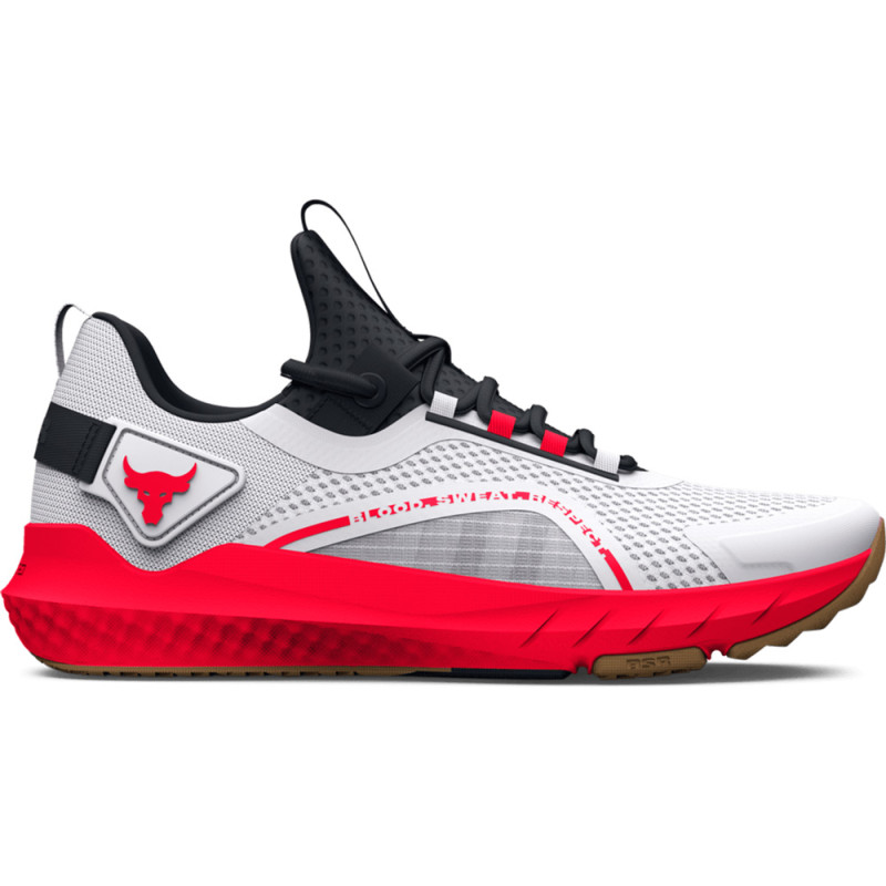 Tênis UNDER ARMOUR Masculino Project Rock UFC23 9 Branco/Vermelho - 3027822-100