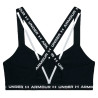 Top UNDER ARMOUR Feminino Crossback Low L Preto - 1361033-001
