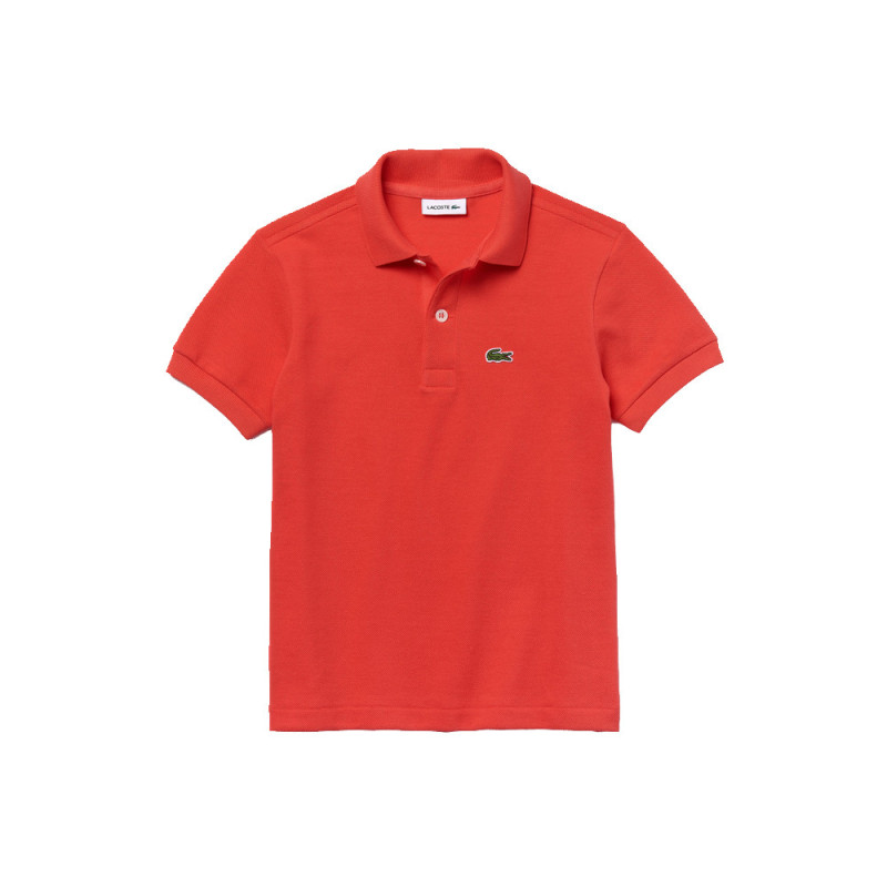 Camiseta Lacoste Polo Infantil Masculino PJ8549-5SX 04A  Vermelho