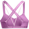 Top UNDER ARMOUR Feminino Crossback Low S Roxo - 1361033-560