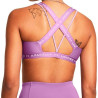 Top UNDER ARMOUR Feminino Crossback Low XS Roxo - 1361033-560