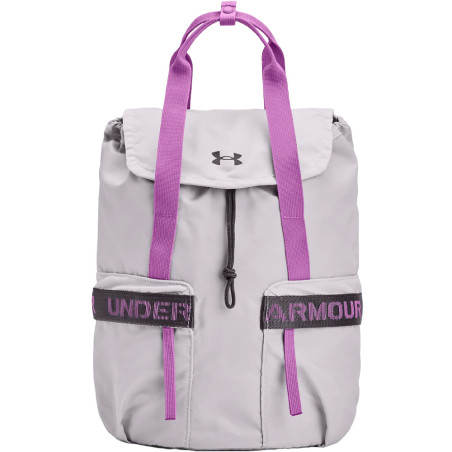 Mochila UNDER ARMOUR Feminino Favorite Cinza/Roxo - 1369211-014