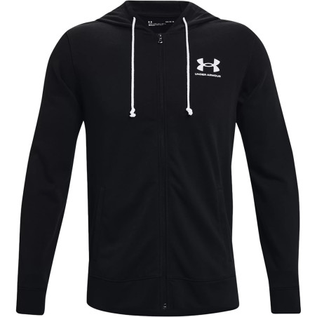 Moletom UNDER ARMOUR Masculino Rival Terry Zip L Preto – 1370409-001