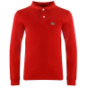 Camiseta Lacoste Polo Infantil Masculino PJ8915-5SX 02A  Vermelho