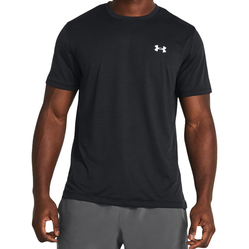 Camiseta UNDER ARMOUR Masculino Launch Short Sleeve L Preto - 1382582-001