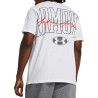 Camiseta UNDER ARMOUR Masculino Chrome Short Sleeve S Branco - 1382832-100
