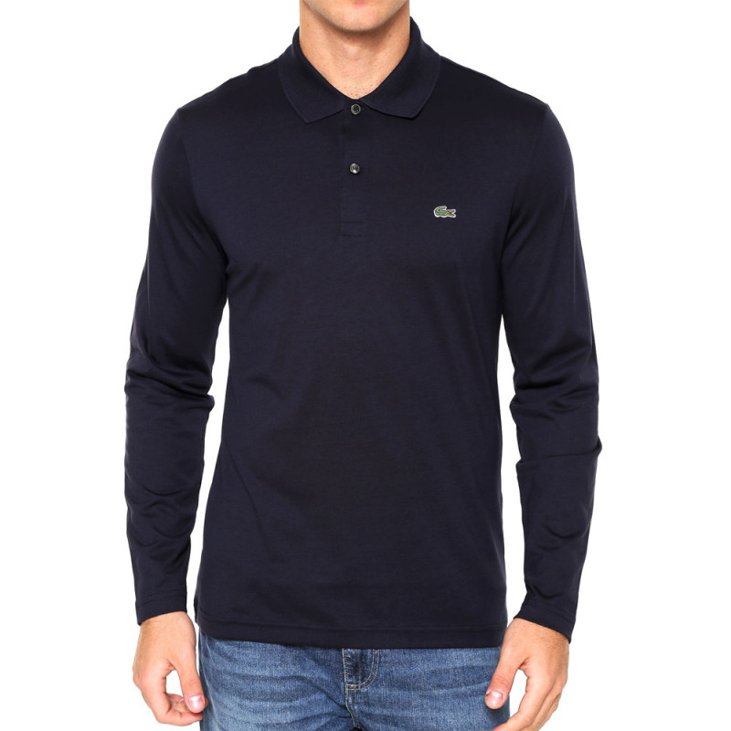 Polo Lacoste Masculino DH3813-031-08 Negro - Algodón