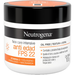 Crema Facial Neutrogena Anti-edad FPS 22 100GR para piel...