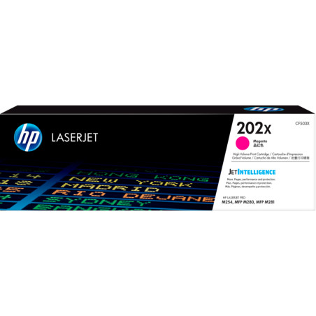 Toner HP 202X Magenta - CF503X
