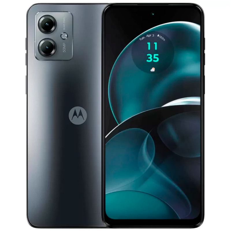 Smartphone Motorola Moto G14 Dual SIM 4GB+128GB 6.5″ OS 13 Steel Grey - XT2341-2