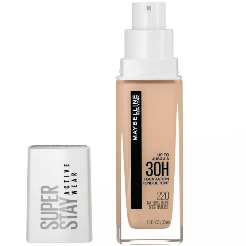 Base Líquida Maybelline Superstay Full Coverage 220 Beige