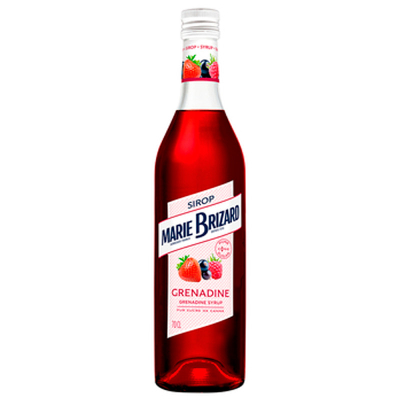 Marie Brizard Granadina 700ML - Alcohol-Free Syrup for Cocktails