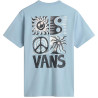 Camiseta VANS Masculino Sunbaked M – Azul VN000G66DSB