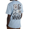 Camiseta VANS Masculino Sunbaked M – Azul VN000G66DSB