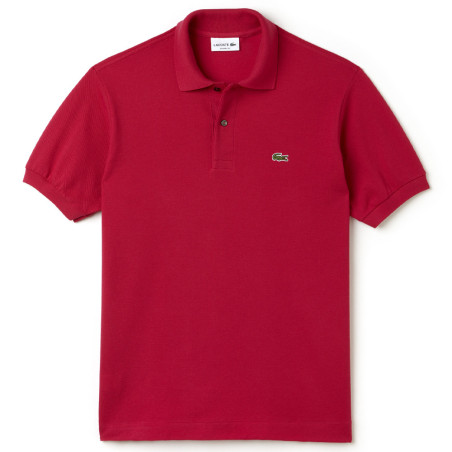 Polo Masculino Lacoste L1212-U8X T8 Rosa - Algodón 100%