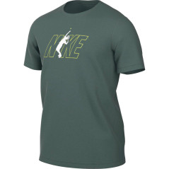 Camiseta Nike Masculino Tennis Tee Dri-Fit S Verde -...