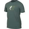 Camiseta Nike Masculino Tennis Tee Dri-Fit S Verde - FV8434338