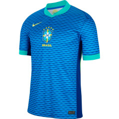 Camiseta Nike Masculino Brasil Dri-Fit L Azul - FJ4283458
