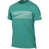 Camiseta Nike Masculino Miler Flash Dri-Fit UV S Verde - FN3051361