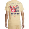 Camiseta Nike Masculino OC Sportswear Graphic S Marrom - FV3754252