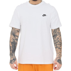Camiseta Nike Masculino Sportswear Club M Branco – AR4997101