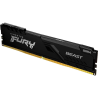 Memória Kingston DDR4 16GB 3200MHz Black Fury Beast – KF432C16BB/16