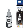 Frasco de Tinta Epson T673120 L800/L810/L850/L1800 70ML – Preto