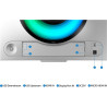Monitor Curvo Samsung Odyssey G9 49'' DQHD Quantum 240Hz Alexa Dex Wi-Fi - LS49CG954SNXZA