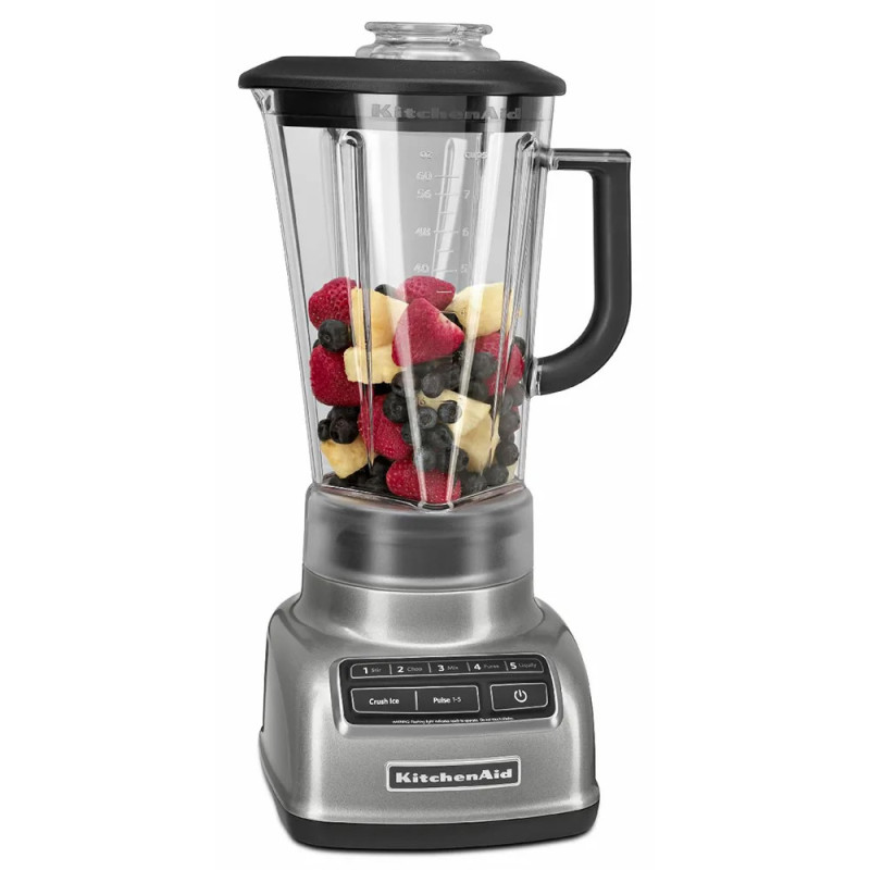 Liquidificador Kitchenaid KSB1575CU 5 Velocidades 550W 1.78L 110V  Prata