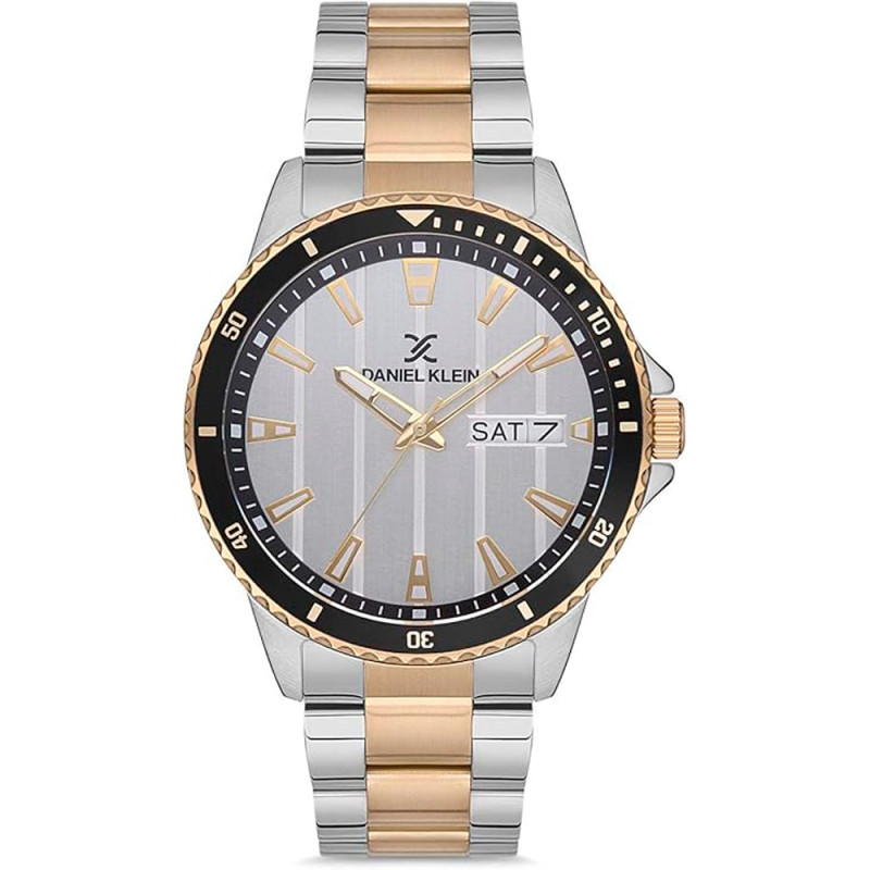 Relógio Masculino Daniel Klein DK.1.12568-4 Premium - Prata Ouro