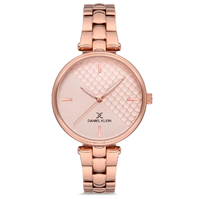 Relógio Feminino Daniel Klein DK.1.12556-2 Premium – Rosa Ouro