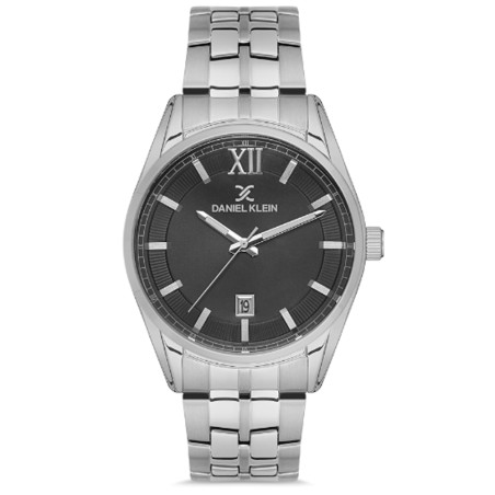 Relógio Masculino Daniel Klein DK.1.12567-2 Premium – Prata/Preto