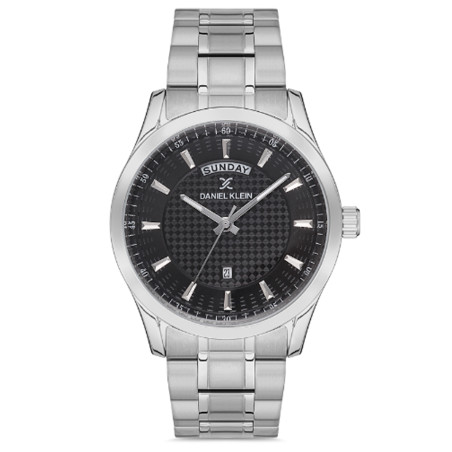 Relógio Masculino Daniel Klein DK.1.12578-2 Premium – Prata/Preto