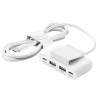 Hub Extensor de Energia Belkin 2 Portas USB-C e 2 Portas USB-A 2M - BUZ001tt2MWHB7