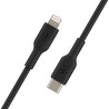 Cabo Belkin BoostCharge 1M USB-C/Lightning X8000 Preto – CAA003BT1MBK