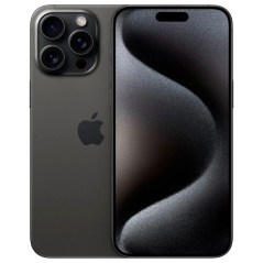 Apple iPhone 15 Pro Max eSIM 8GB+256GB 6.7″ iOS 17 – Preto Titânio MU663LL/A A2849